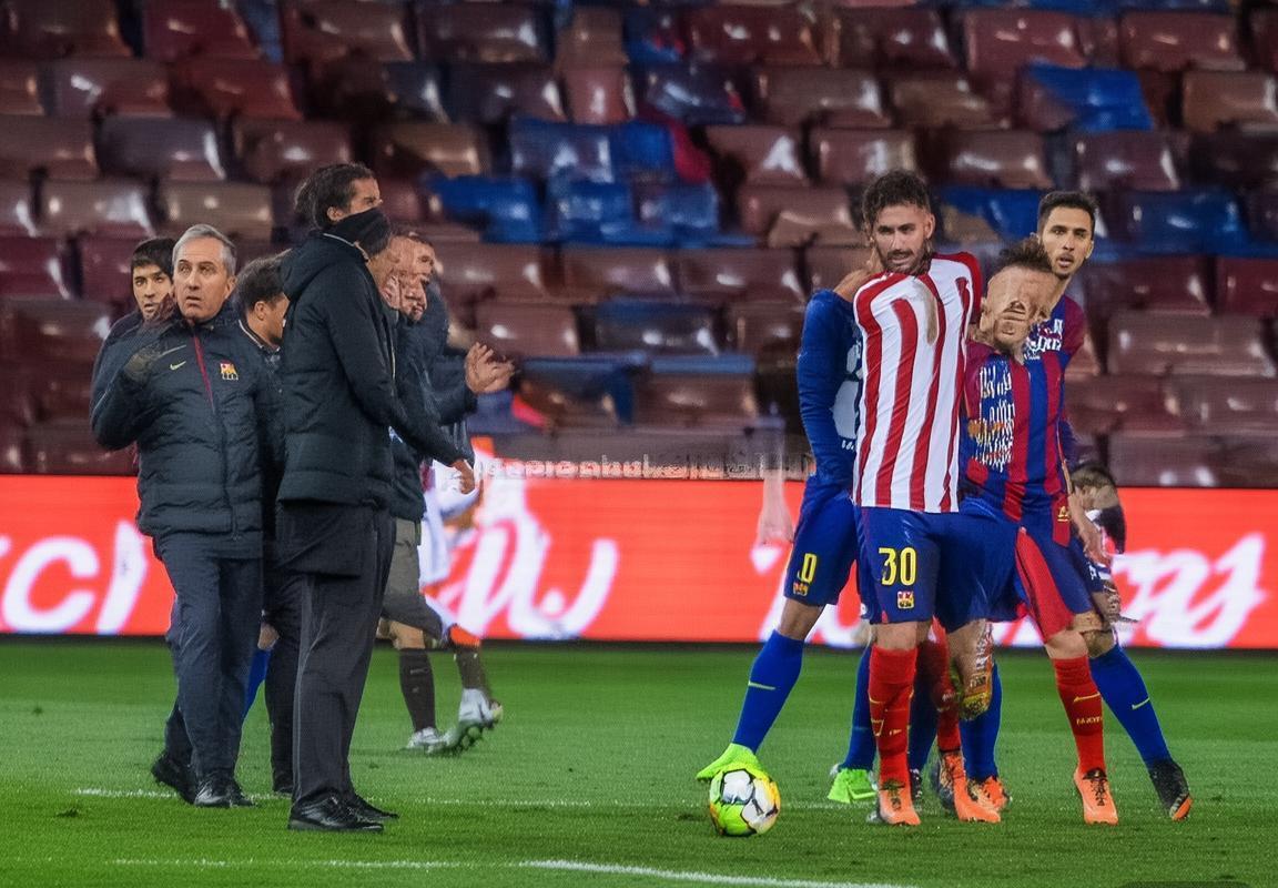 巴塞罗那VS赫塔菲：智慧对决与战术解析回顾