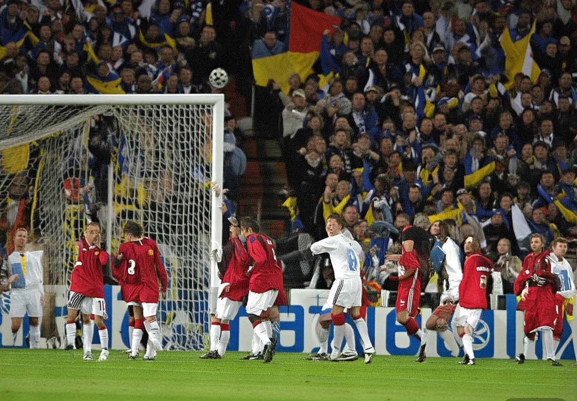 2003欧冠皇马曼联巅峰对决回顾