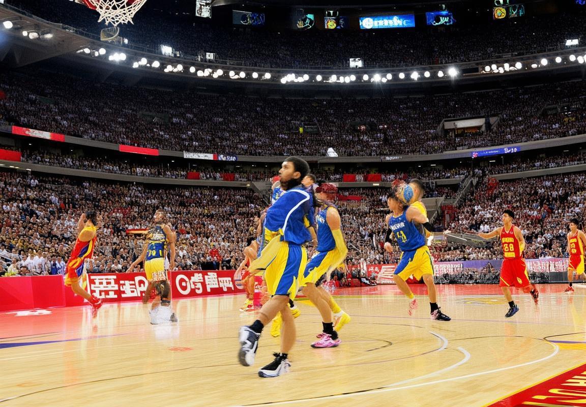 2008年北京奥运会姚明领衔中巴男篮巅峰对决：文化交流与篮球盛宴